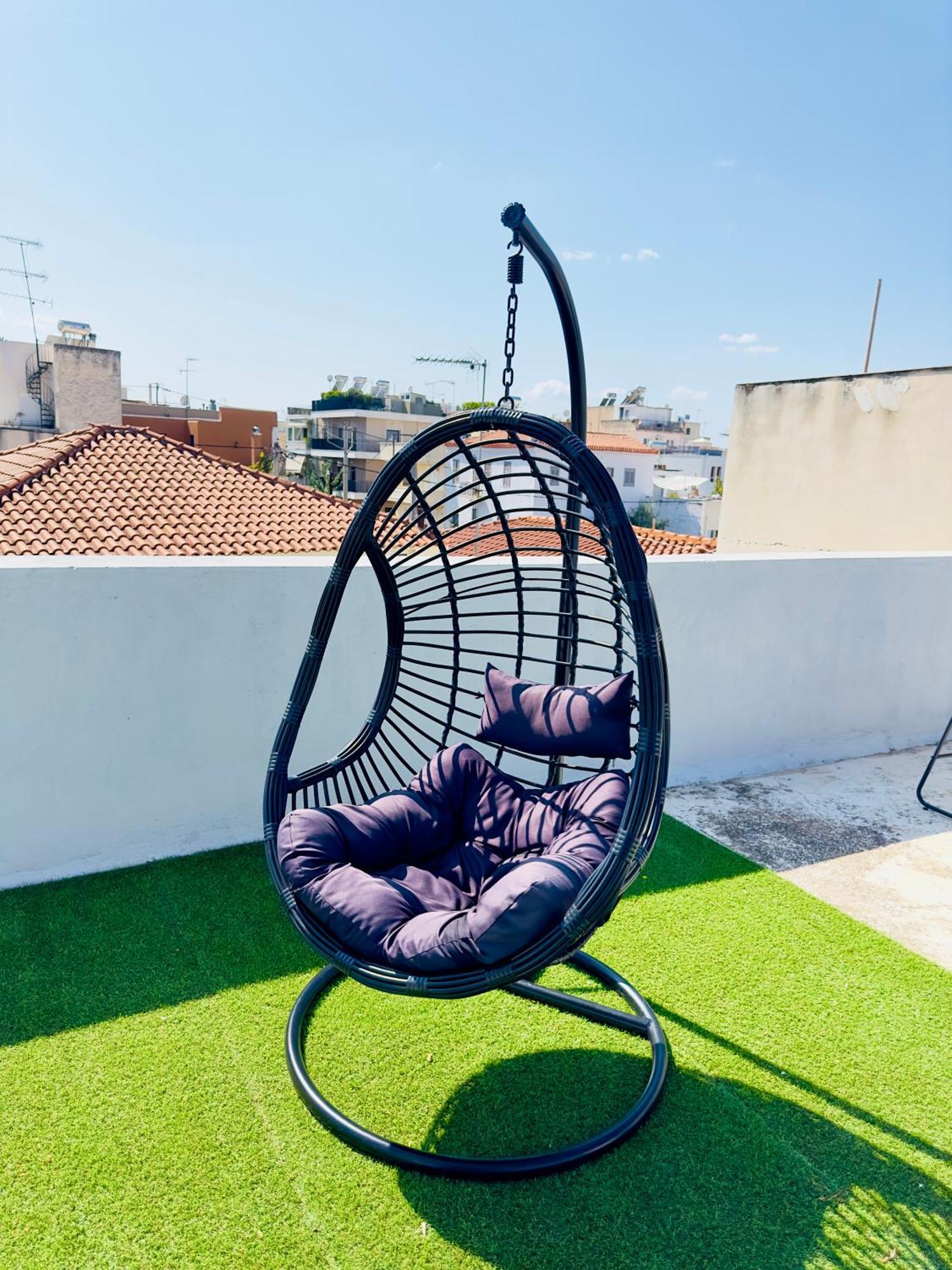 Yuna Penthouse, 100Sqm Private Rooftop Terrasse, Acropolis By Foot Atina Dış mekan fotoğraf