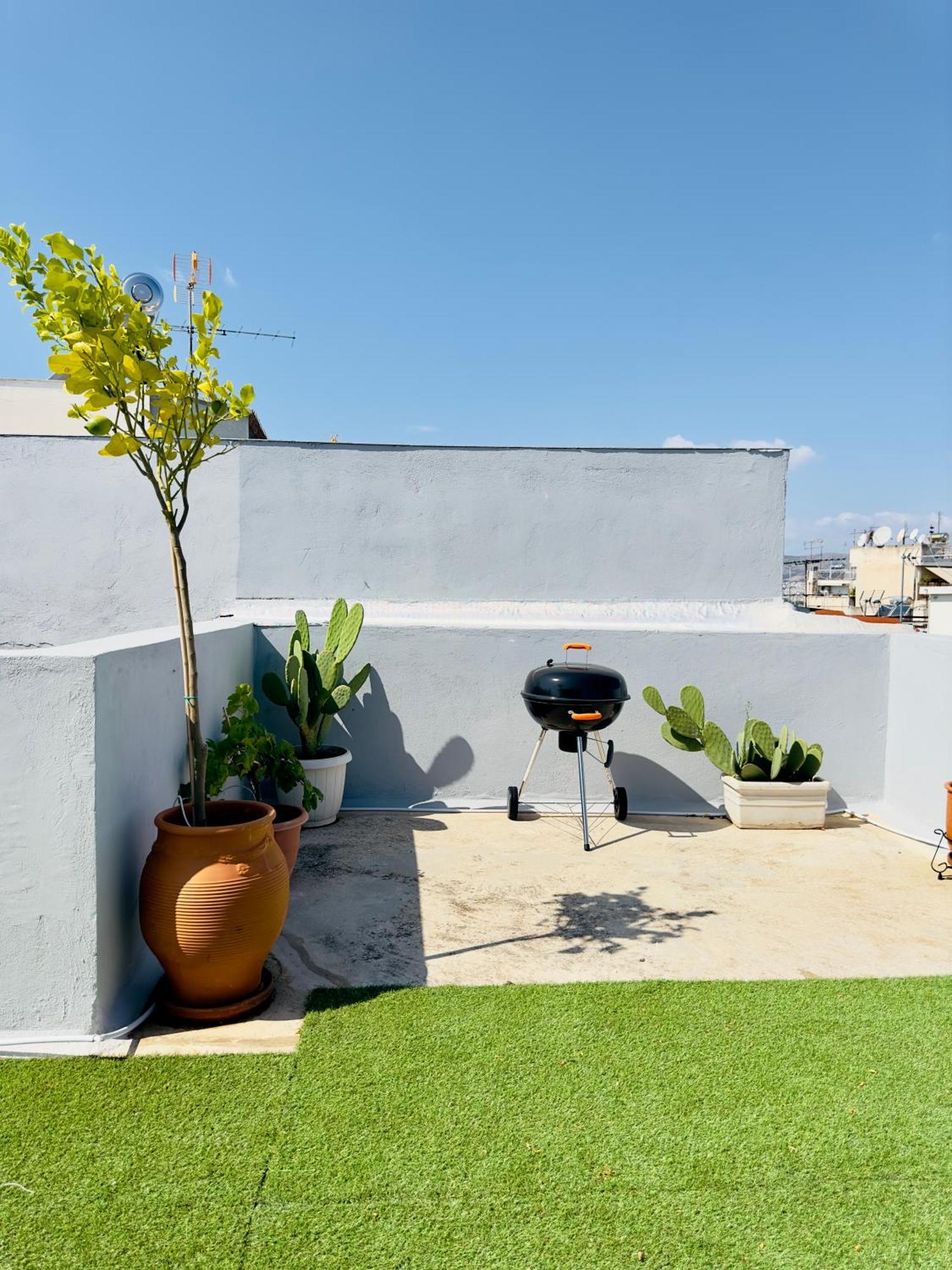 Yuna Penthouse, 100Sqm Private Rooftop Terrasse, Acropolis By Foot Atina Dış mekan fotoğraf